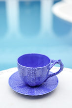 Charger l'image dans la galerie, Salungo cup and saucer blue