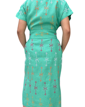 Load image into Gallery viewer, T’boli Sinag dress green