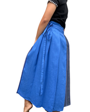 Charger l'image dans la galerie, Blue wrap skirt