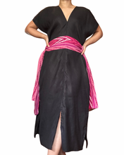 Load image into Gallery viewer, Sinag dress ikat belt 1