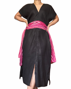 Sinag dress ikat belt 1