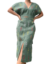 Load image into Gallery viewer, T’boli Sinag dress olive green