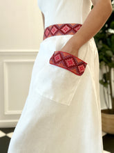 Charger l&#39;image dans la galerie, Armie skirt in white with red langkit
