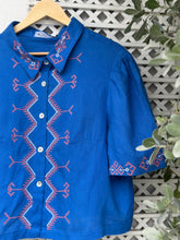 Load image into Gallery viewer, T’boli top in royal blue 01