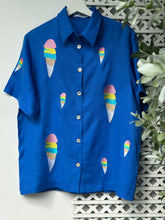Load image into Gallery viewer, Ice cream polo royal blue