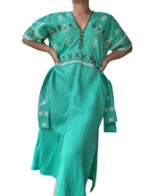 Load image into Gallery viewer, T’boli Sinag dress green