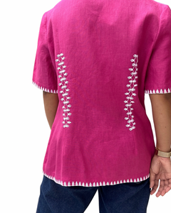 Fuchsia Tweetums top