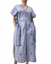 Load image into Gallery viewer, Sinag abra dress in grey 1