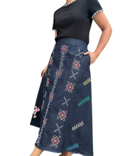 Load image into Gallery viewer, South cotabato denim skirt Size L