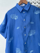 Load image into Gallery viewer, Jeepney polo light blue