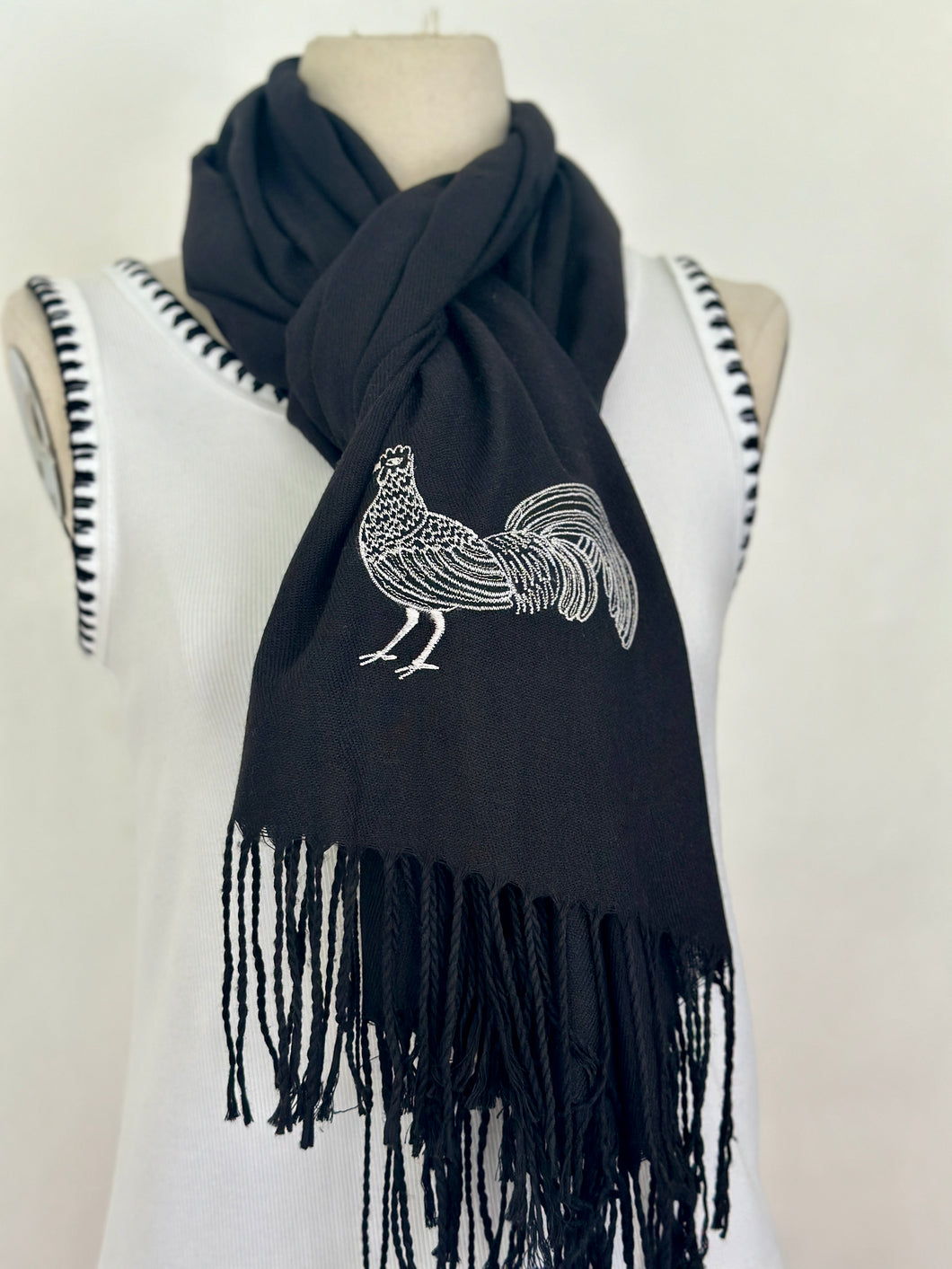 Rooster scarf