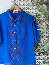 Load image into Gallery viewer, T’boli top in royal blue
