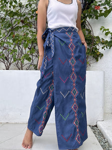 T’boli Garterized wrap pants