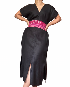 Sinag dress ikat belt 1