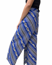 Load image into Gallery viewer, LJ blue wrapped around pants free size