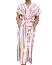 Load image into Gallery viewer, Sinag dress stripe colorful