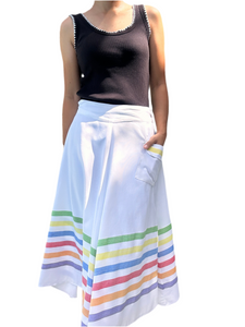 Makulay skirt white