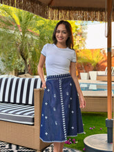 Load image into Gallery viewer, Tweetums skirt in soft denim
