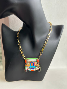 Jeepney necklace 01