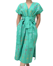 Load image into Gallery viewer, T’boli Sinag dress green