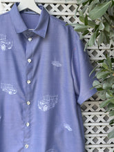Load image into Gallery viewer, Jeepney polo lighter blue