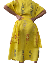 Load image into Gallery viewer, T’boli Sinag dress in yellow
