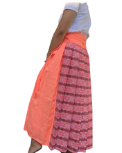 Charger l'image dans la galerie, Orange wrap skirt 01