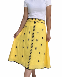 Tweetums skirt in yellow