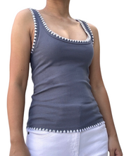 Load image into Gallery viewer, Abra tank top grey