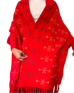 T’boli shawl red 01