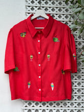 Load image into Gallery viewer, Matamis top in cherry red