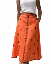 Load image into Gallery viewer, Tweetums skirt in orange