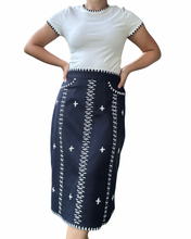 Load image into Gallery viewer, Carole skirt in navy blue