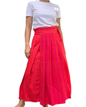 Charger l'image dans la galerie, Pink orange wrap skirt 01