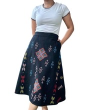 Charger l'image dans la galerie, South cotabato black denim skirt Size M