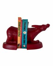 Load image into Gallery viewer, Carabao bookends in red