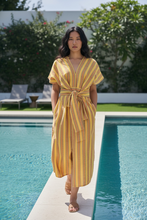 Load image into Gallery viewer, Yellow Kantarines strive sinag dress