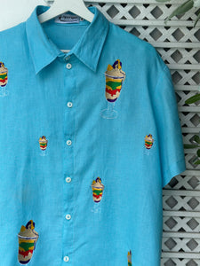 Halo halo polo in aquamarine