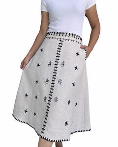 Tweetums skirt in oat