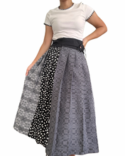 Load image into Gallery viewer, Binakol black wrap skirt