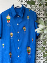 Load image into Gallery viewer, Halo halo polo royal blue