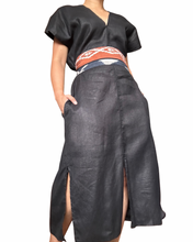 Load image into Gallery viewer, Sinag dress ikat belt