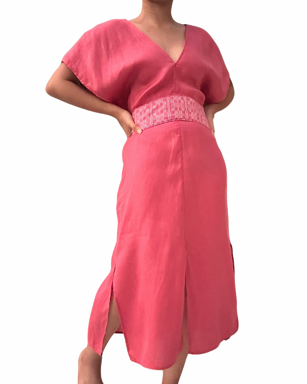 Sinag dress binakol belt