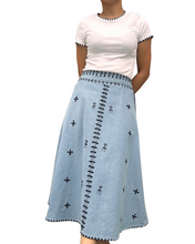 Charger l'image dans la galerie, Tweetums skirt in denim