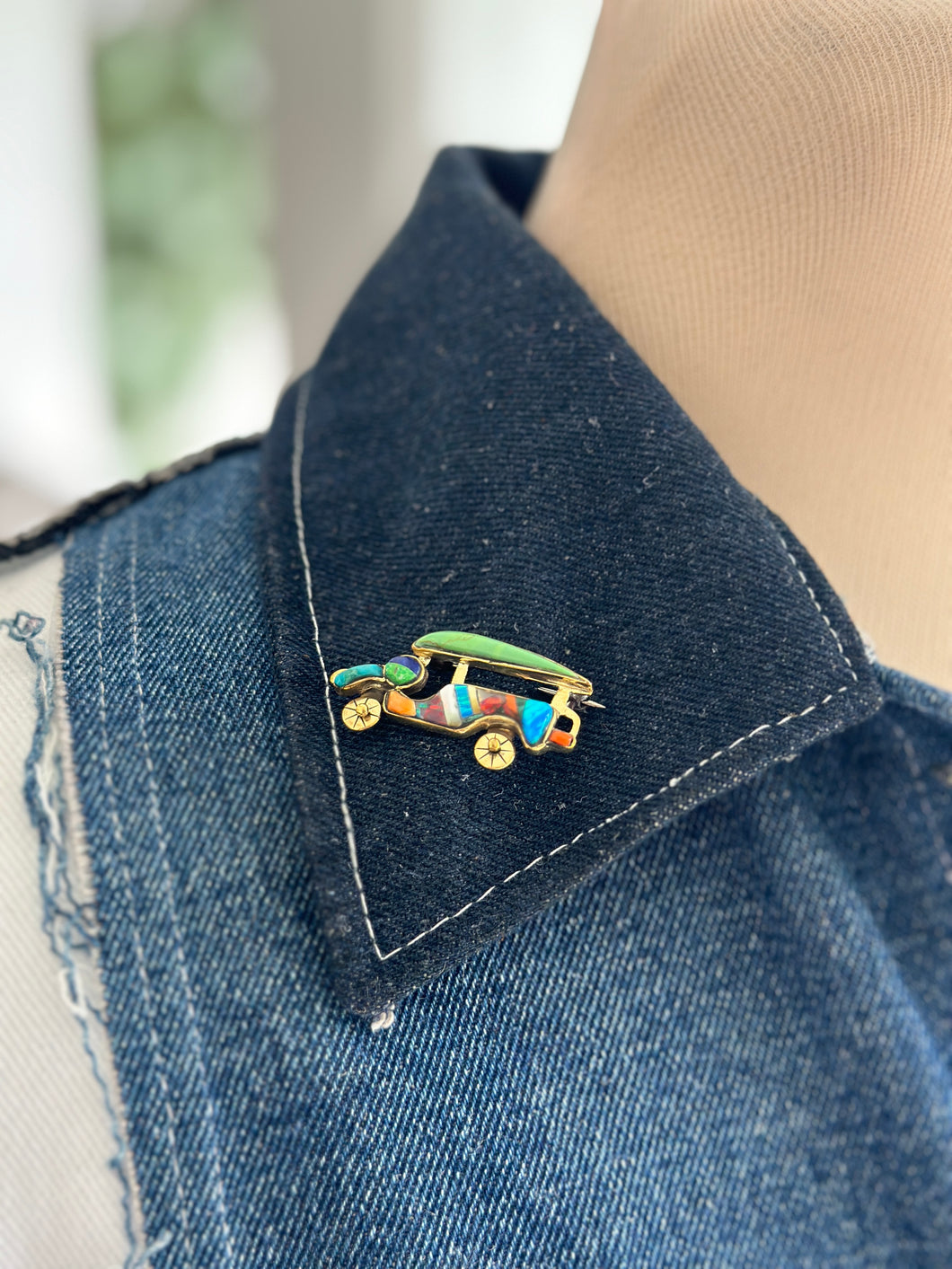 Jeepney small brooch 05