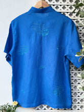 Load image into Gallery viewer, Jeepney polo royal blue