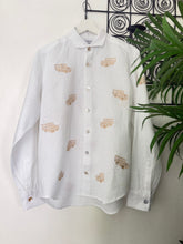 Load image into Gallery viewer, Jeepney white long sleeves polo