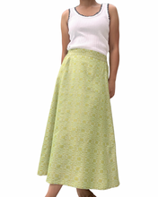 Load image into Gallery viewer, Tahum skirt yellow green