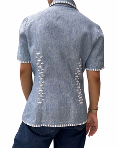 Denim Tweetums top