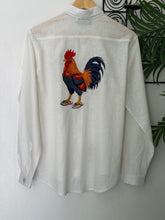 Load image into Gallery viewer, Manok tsinelas long sleeves polo